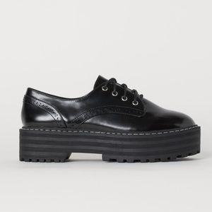 H&M platform oxfords Doc Martens style